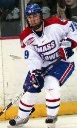 Ice Hockey: Thiessen, No. Northeastern Shuts Out No. UMass Lowell, 3-0 Image