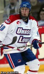 River Hawks Stunned in OT by Connecticut, 3-2 Image