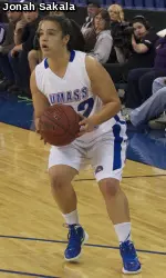 Late Run Lifts Merrimack Over UMass Lowell, 70-65 Image