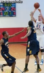 #6 River Hawks Knock Off #11 Merrimack in NE-10 First Round Image