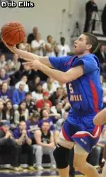 #6 River Hawks Upset #3 Stonehill, 79-69, Advance to NE-10 Semifinal Image