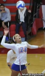 River Hawks Fall in Five Sets at Queens Image