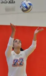 Volleyball Sweeps Rival Merrimack, 3-0 Image