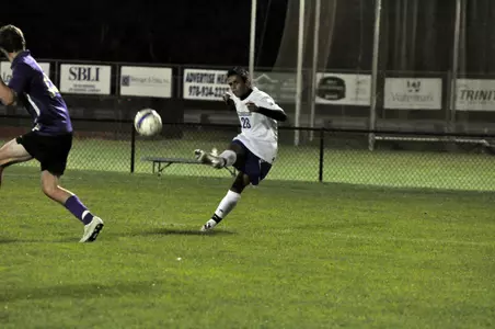 Saeed netted two goal for the River Hawks in a 3-1 victory