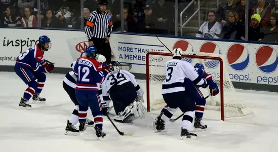 Adam Chapie scores against Penn State, 11/15/13