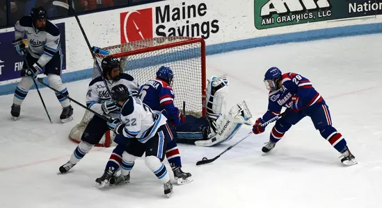 Derek Arnold scores against Maine