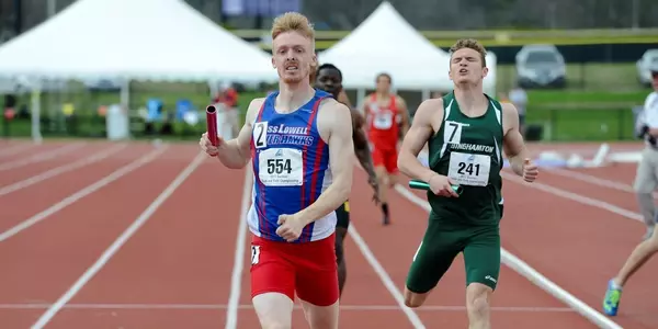 Cameron Mitchell at the America East Championships