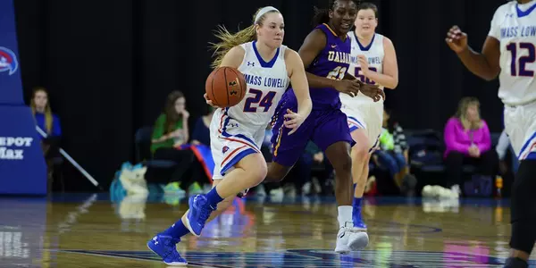 River Hawks Drop Season Finale, 88-57, at UAlbany Image