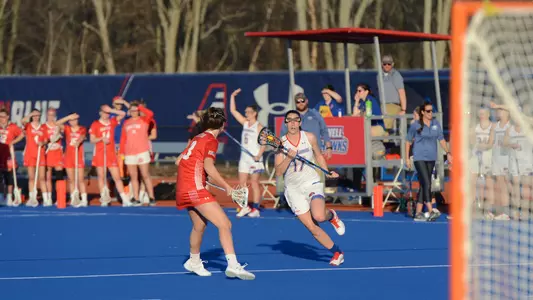 Kristina Keith Drives to Net vs. BU