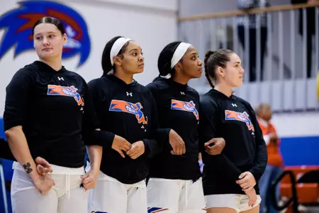 November 18, 2023, Lowell, MA:
The UMass Lowell Women’s Basketball team takes on the Le Moyne College Dolphins at the Costello Athletic Center in Lowell, Massachusetts. Saturday, November 18, 2023.
(Photo by Nick Grace/UMass Lowell Athletics)