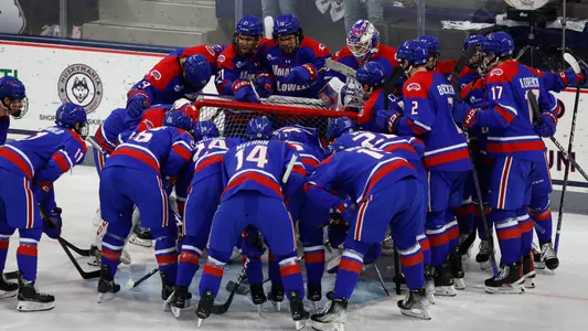 Hockey huddle
