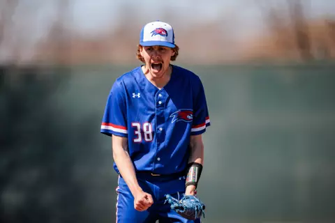 April 8, 2023, Lowell, MA:
The UMass Lowell River Hawks Baseball takes on the Bryant Bulldogs at Edward A. LeLacheur Park in Lowell, Massachusetts Saturday, April 8, 2023.
(Photo by Nick Grace/UMass Lowell)