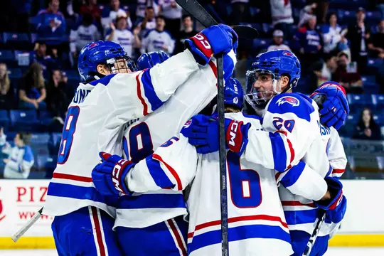UMass Lowell Men’s Hockey takes on the University of Vermont in Hockey East action on 11/4/22 at the Tsongas Center in Lowell, MA.
