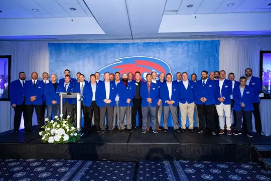 October 1, 2022, Lowell, MA:
The UMass Lowell Athletic department hosts its annual Hall of Fame Induction ceremony at the Umass Lowell Inn & Conference Center in Lowell, Massachusetts. Saturday, October 1, 2022.
(Photo by Nick Grace/UMass Lowell Athletics)