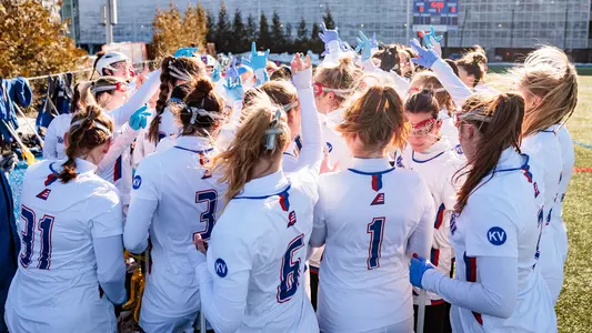 WLAX Pregame Huddle vs. Merrimack