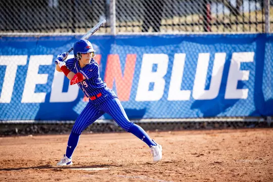 March 22, 2023, Lowell, MA:
The Umass Lowell Softball team takes on the UMass Amherst minutewomen at River View field in Lowell, Massachusetts. Wednesday, March 22, 2023.
(Photo by Nick Grace/UMass Lowell Athletics)