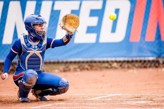 April 7, 2023, Lowell, MA:
The UMass Lowell River Hawks softball team takes on the UMBC Golden Retreivers at Riverview Field in Lowell, Massachusetts Friday, April 7, 2023.
(Photo by Nick Grace/UMass Lowell)