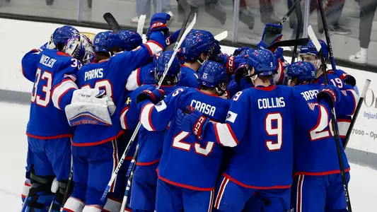 Hockey Win at Providence Recap Photo 1-25-25