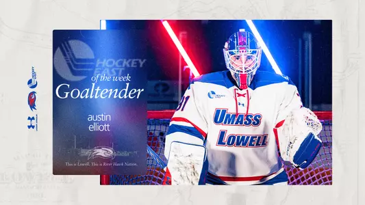 Austin Elliott Goaltender of the Week 1