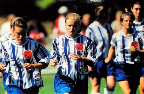 1998 Women's soccer player