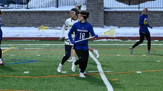 Lydon at Merrimack Recap Header WLAX