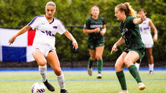 UMass Lowell Women’s Soccer takes on Dartmouth at Cushing Field Complex in Lowell, Massachusetts on September 21, 2024
(Photo by Leanna Puccio/Umass Lowell)
