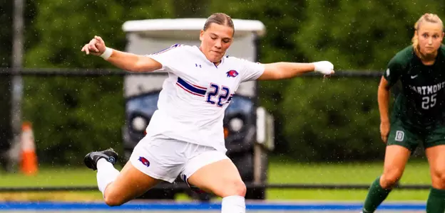 UMass Lowell Women’s Soccer takes on Dartmouth at Cushing Field Complex in Lowell, Massachusetts on September 21, 2024
(Photo by Leanna Puccio/Umass Lowell)