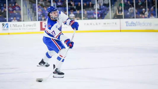 Dominic Payne With the Puck