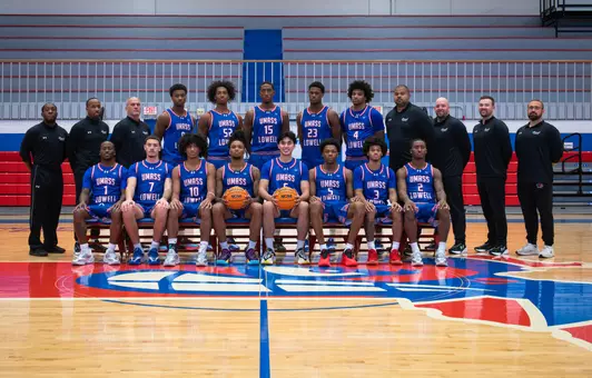 2026-27 UMass Lowell Men's Basketball Team Photo