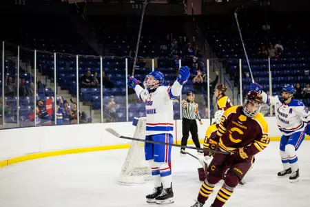 Misha Volotovskii Goal Celebration - Concordia Exhibition