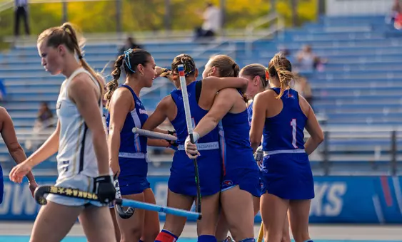 Field Hockey goal celebration