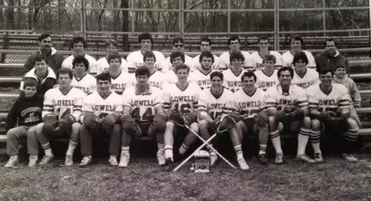 men's lacrosse team photo