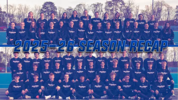 2025-26 Track and Field Season Recap Graphic