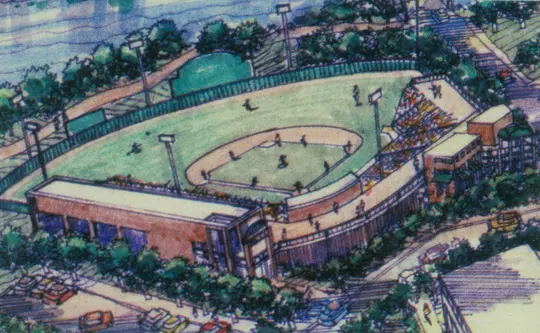 LeLacheur Park Sketch