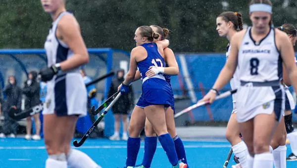 River Hawk goal celebration