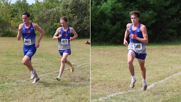 Nicolas Uzzo and Chris Guerin Running