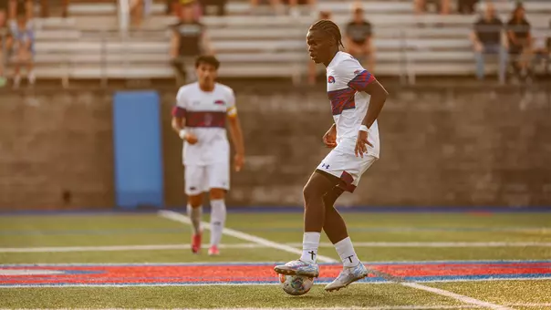 Alex Champagne Header Photo for Win over UMBC