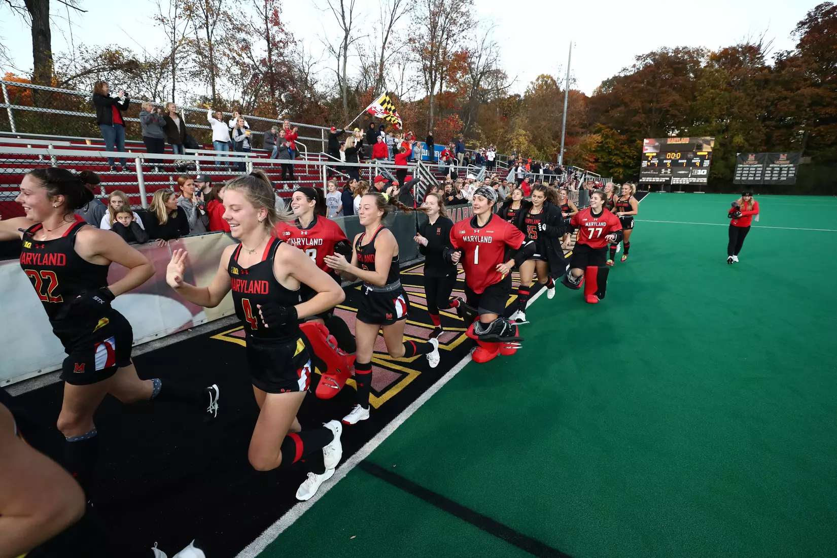 #5 Maryland Terrapins vs. #13 Virginia Cavaliers at Maryland Field Hockey Complex in College Park, MD on Friday, Nov. 12, 2021.
Zach Bland/Maryland Terrapins