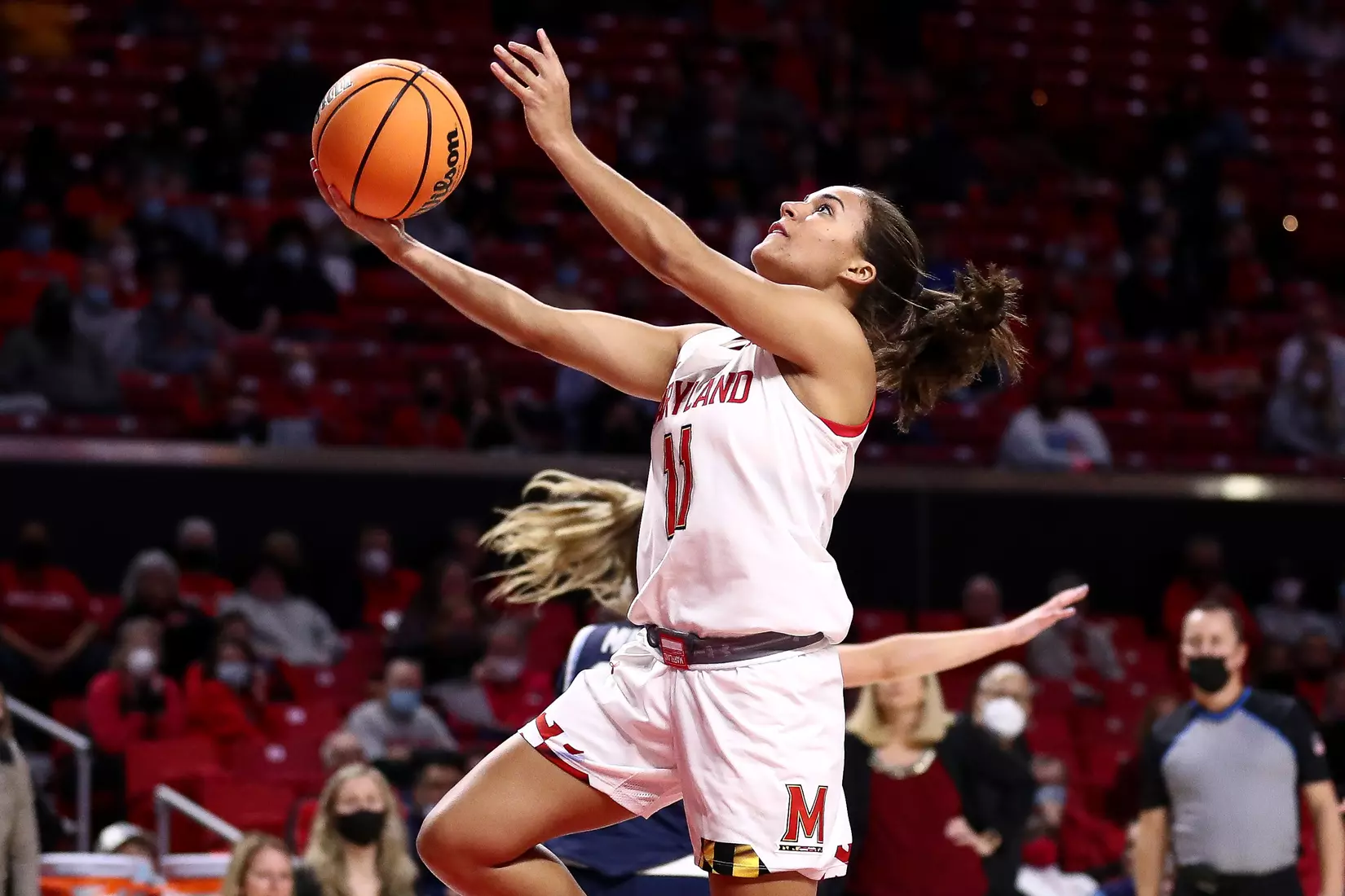 Katie Benzan (11)
#4 Maryland Terrapins vs. Villanova Wildcats at XFINITY Center in College Park, MD on Friday, Nov. 12, 2021.
Zach Bland/Maryland Terrapins