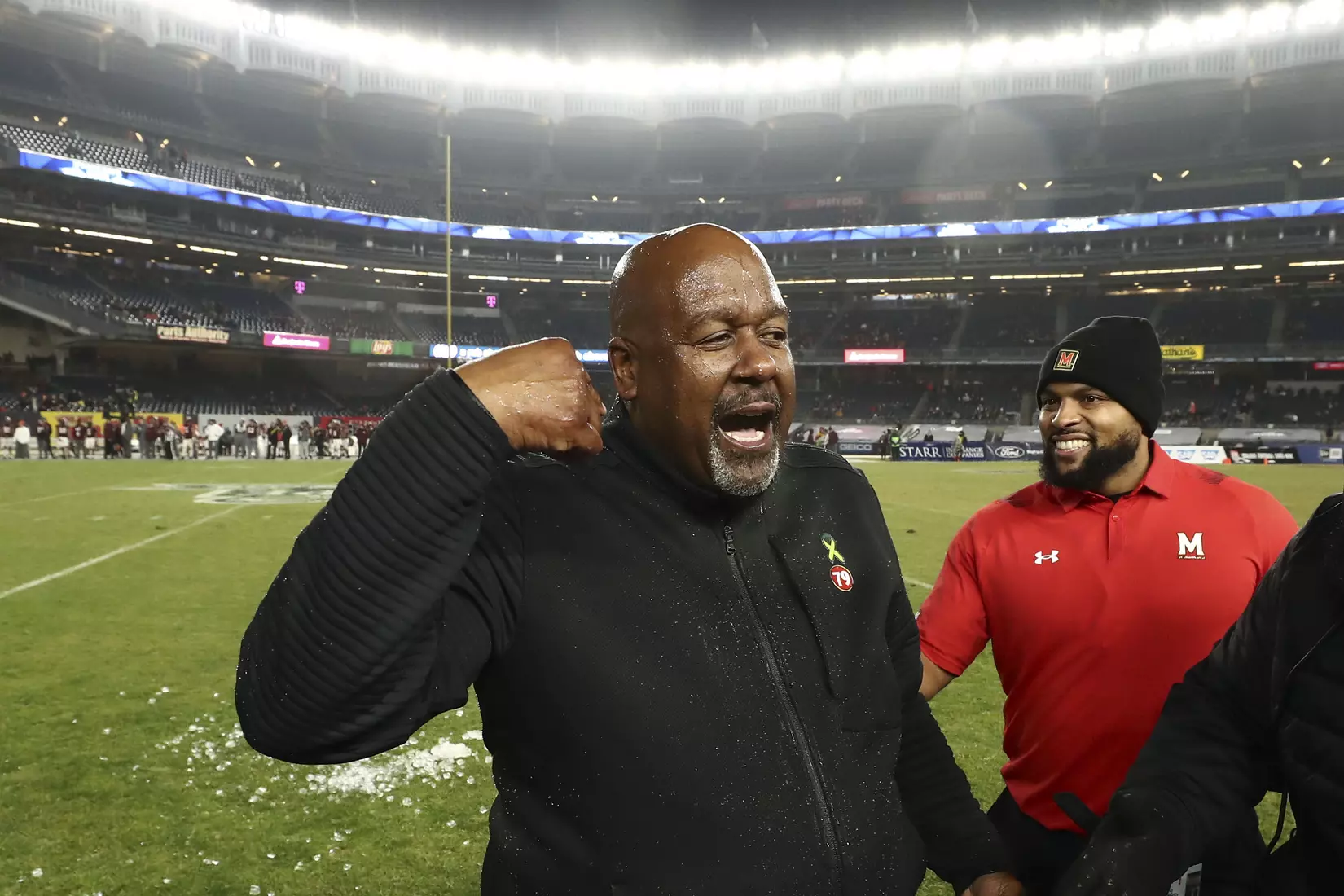 Head Coach Michael Locksley.
Pinstripe Bowl: Maryland Terrapins vs. Virginia Tech Hokies at Yankee Stadium in Bronx, NY on Wednesday, Dec. 29, 2021.
Zach Bland/Maryland Terrapins