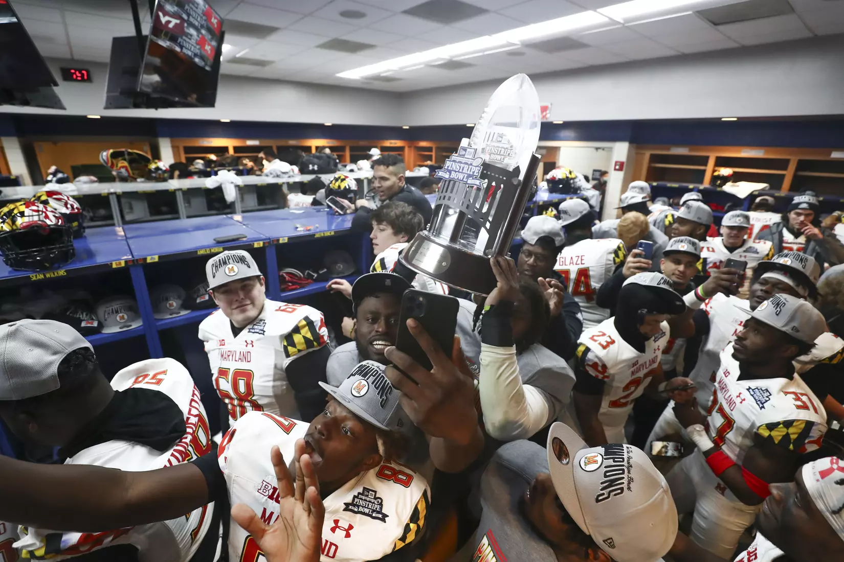 Pinstripe Bowl: Maryland Terrapins vs. Virginia Tech Hokies at Yankee Stadium in Bronx, NY on Wednesday, Dec. 29, 2021.
Zach Bland/Maryland Terrapins