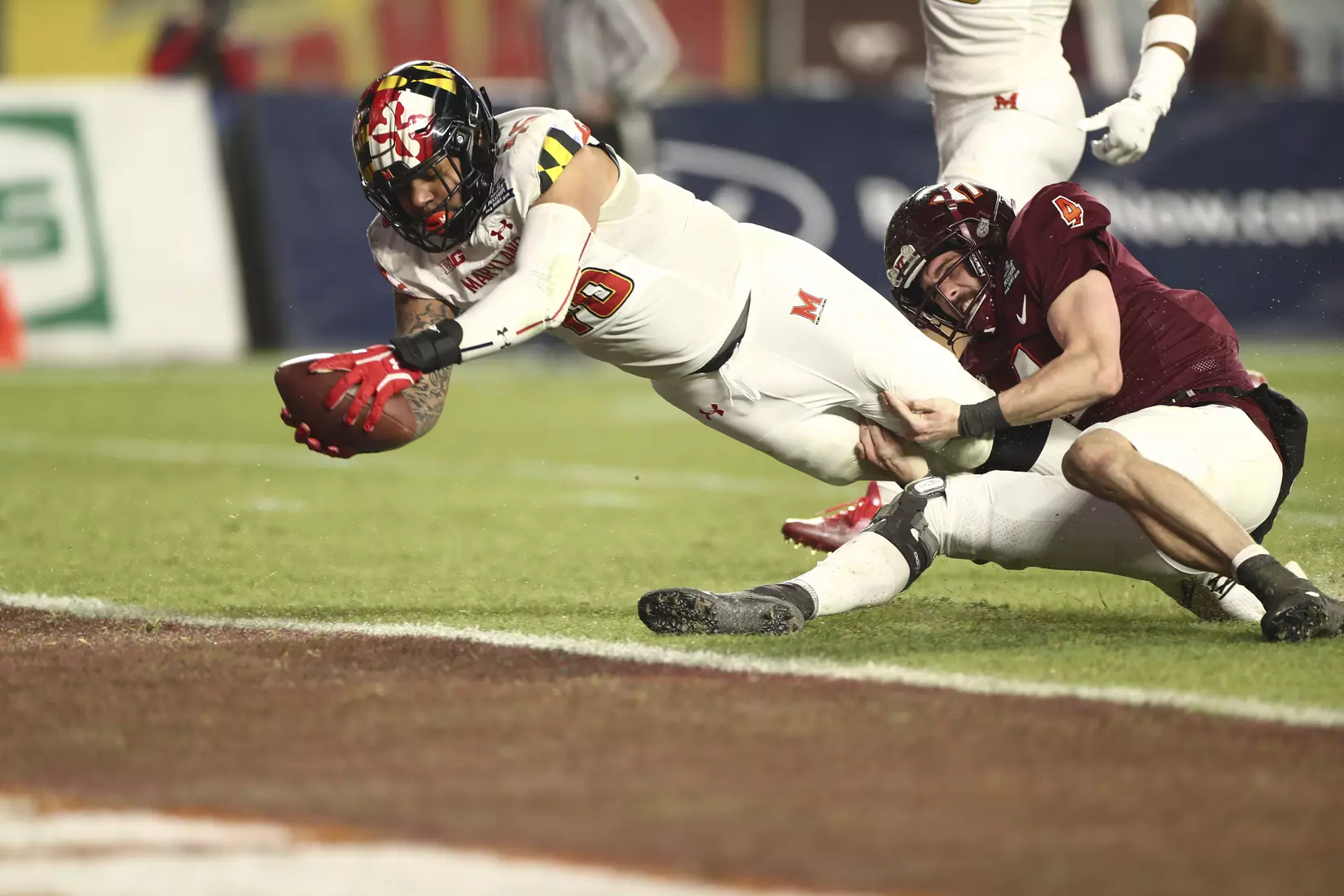 Pinstripe Bowl: Maryland Terrapins vs. Virginia Tech Hokies at Yankee Stadium in Bronx, NY on Wednesday, Dec. 29, 2021.
Zach Bland/Maryland Terrapins