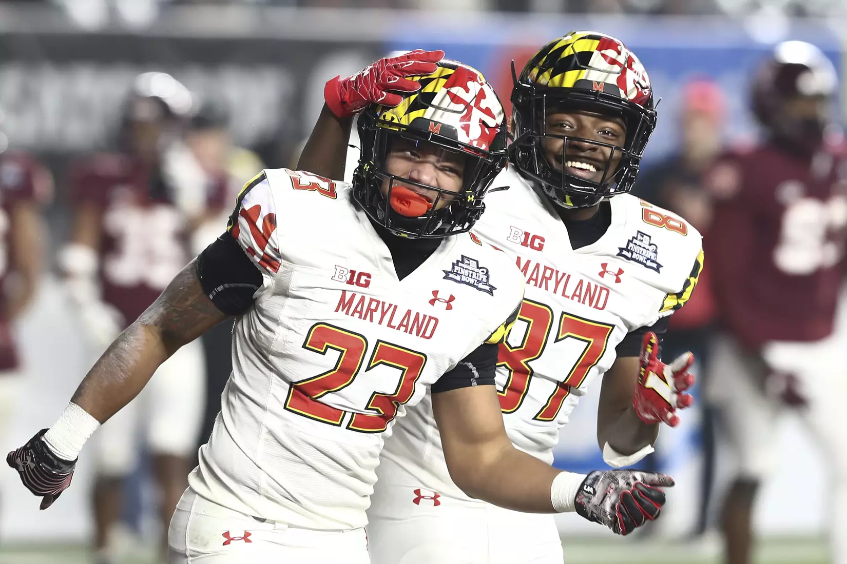 Pinstripe Bowl: Maryland Terrapins vs. Virginia Tech Hokies at Yankee Stadium in Bronx, NY on Wednesday, Dec. 29, 2021.
Maddie Kyler/Maryland Terrapins
