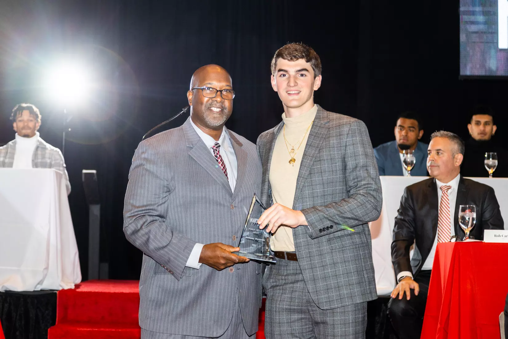 Kevin Glover and Anthony Pecorella