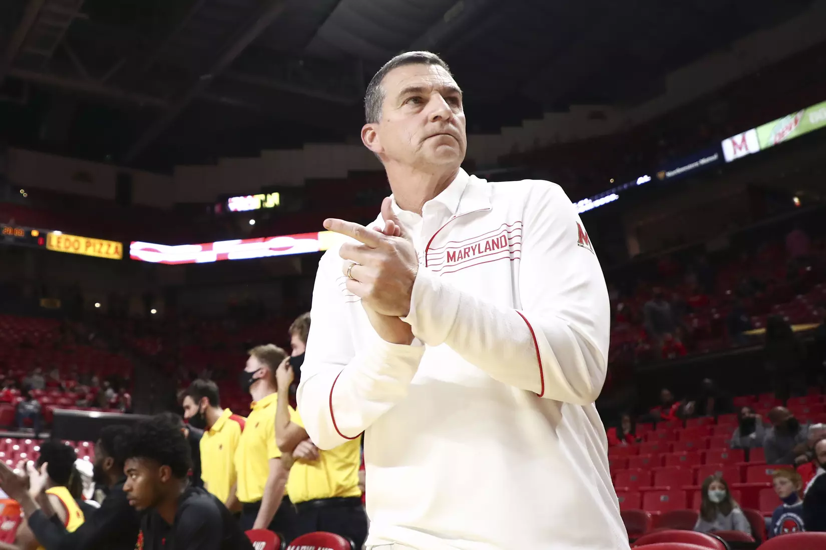 #21 Men's Basketball vs. George Washington. Thursday, November 11th, 2021. Zach Bland/Maryland Terrapins.