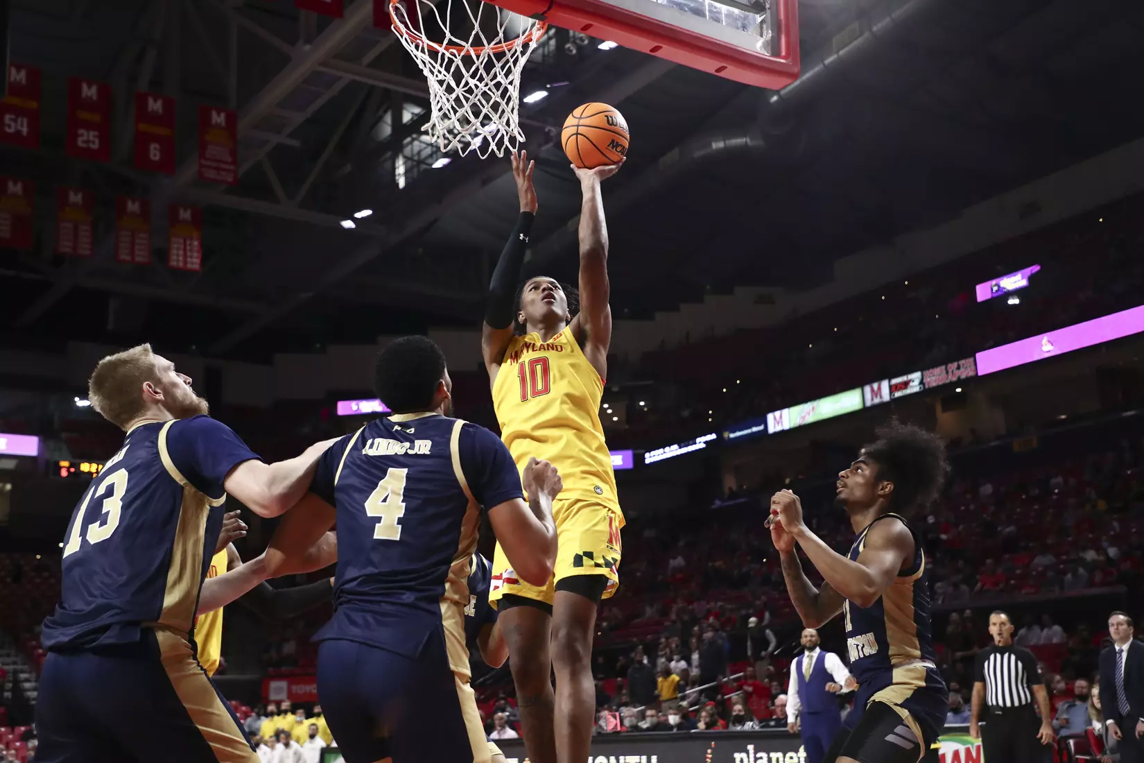 #21 Men's Basketball vs. George Washington. Thursday, November 11th, 2021. Zach Bland/Maryland Terrapins.
