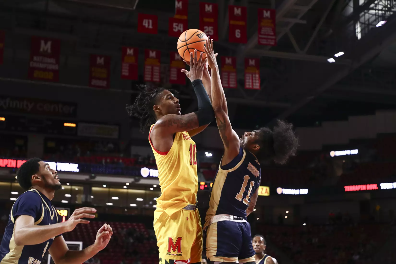 #21 Men's Basketball vs. George Washington. Thursday, November 11th, 2021. Zach Bland/Maryland Terrapins.