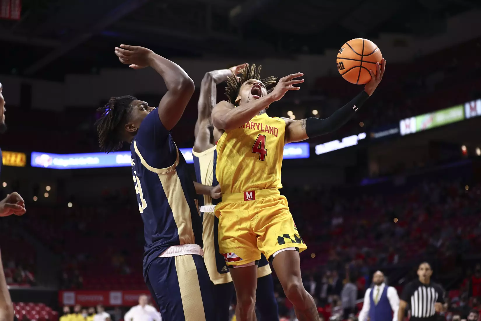 #21 Men's Basketball vs. George Washington. Thursday, November 11th, 2021. Zach Bland/Maryland Terrapins.