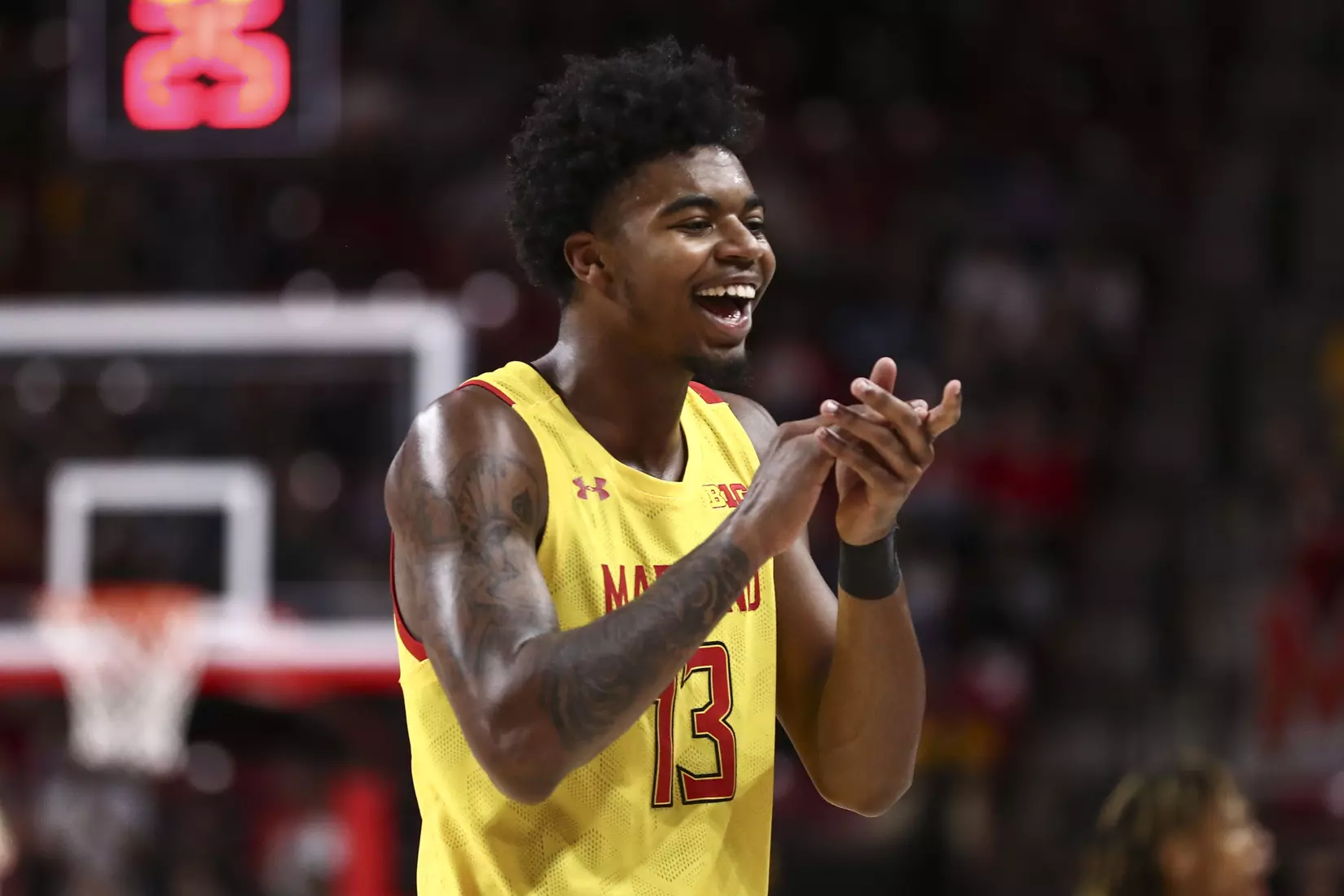 #21 Men's Basketball vs. George Washington. Thursday, November 11th, 2021. Zach Bland/Maryland Terrapins.