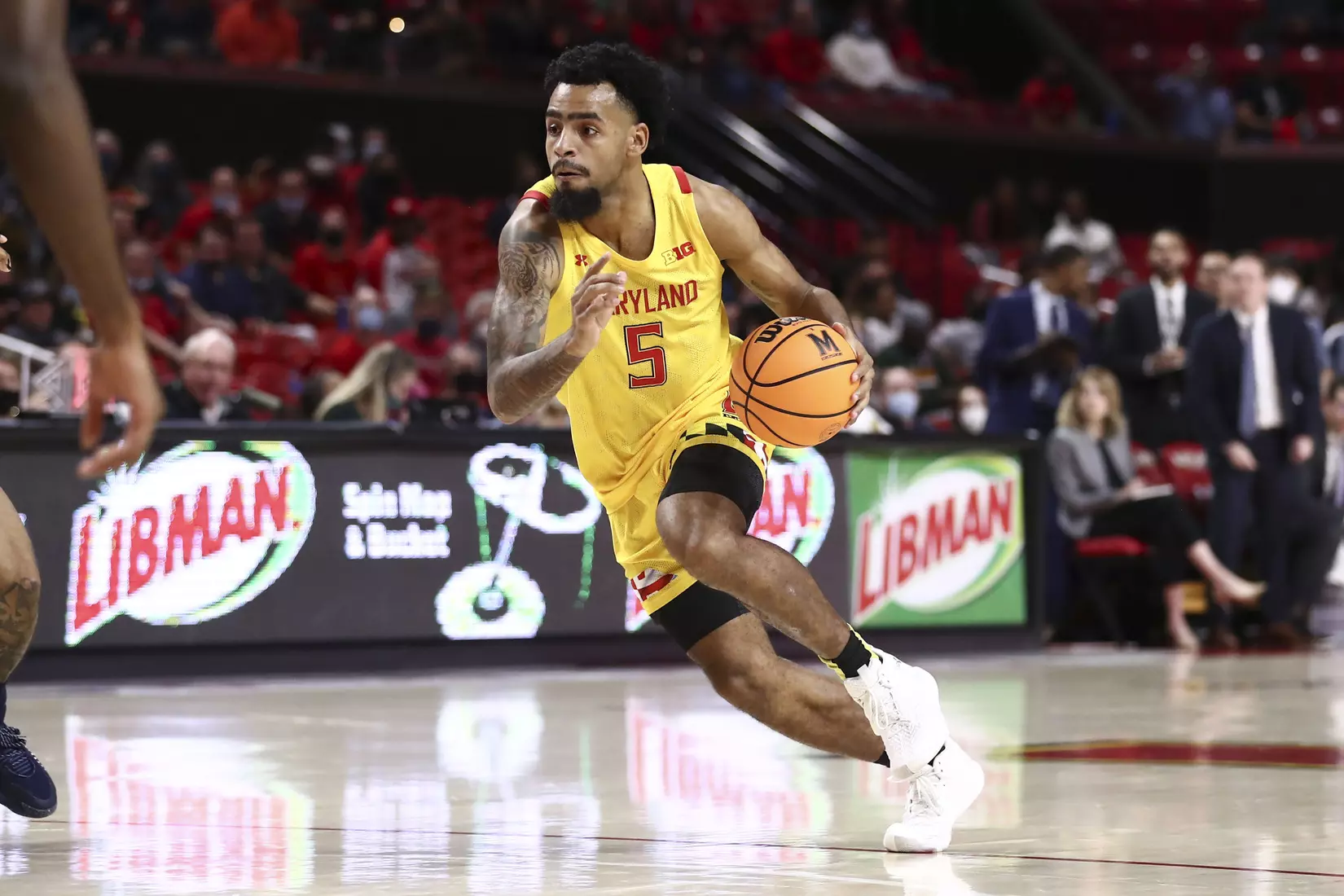 #21 Men's Basketball vs. George Washington. Thursday, November 11th, 2021. Zach Bland/Maryland Terrapins.